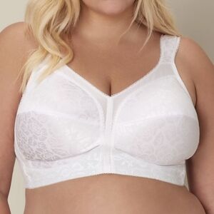 NEW Playtex White Floral Lace Bra 44C Style #4693